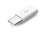 Micro USB to Type-C Adapter (Bulk) - White