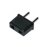 Travel Adapter EU to US Plug Adapter (Round Pin)