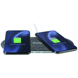 VT - Fast Charging Wireless Charge Pad Duo 10W- Grey