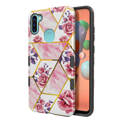 MB - Premium Protector Cover for Samsung Galaxy A11 - Rose Marble