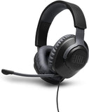 JL - Quantum 100 Wired Over-Ear Gaming Headphones - Black