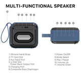 MB - Oasis Waterproof Bluetooth Speaker - Blue