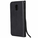 Aoko Wallet Case for Samsung J7 Star - Black