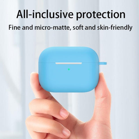 Soft Silicone Protective Case for Airpods Pro - Teal