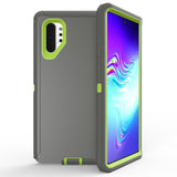 Samsung Galaxy Note 10 - Heavy Duty Rugged Case - Grey/Green