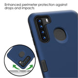 MB - Premium Protector Cover for Samsung Galaxy A21 - Navy