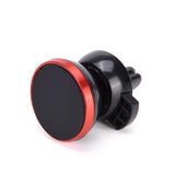 Universal Magnetic Air Vent Smartphone Mount-Red