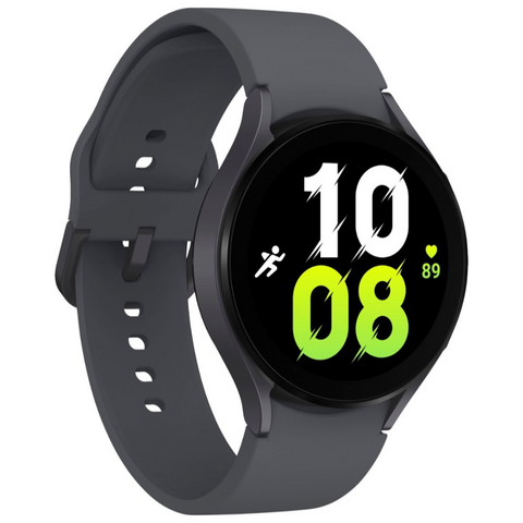 Samsung Galaxy Watch5 44mm Graphite Aluminum Case w/ Graphite Sport Band (Bluetooth) - New