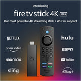 AZFS - TV Stick 4K Max w/ Alexa enabled Voice Remote (TV controls)