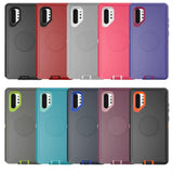 Samsung Galaxy Note 10 - Rugged Case w/ Pop-up - Purple/Pink