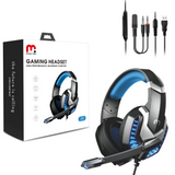 MB - J30 Gaming Headset w/ LED Light - Blue