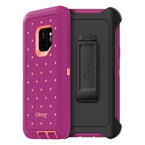 OB - Defender Case for Samsung Galaxy S9 - Coral Dot