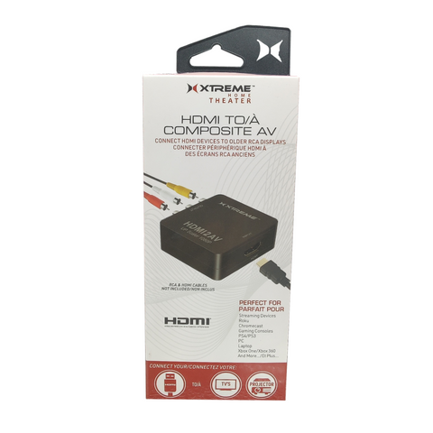 Xtreme Home Theater HDMI to Composite AV Adapter