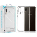 Asmyna TPU Case for Samsung Galaxy A50 - Clear/Silver