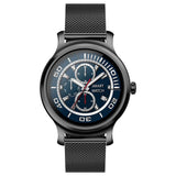 R2 Fashion Smart Watch - Black Steel Band