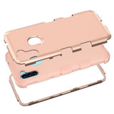 MB - Hybrid Protector Cover for Samsung Galaxy A11 - Rose Gold